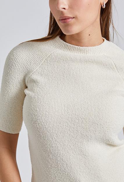 Toteme Raglan-Sleeve Terry Knit White 